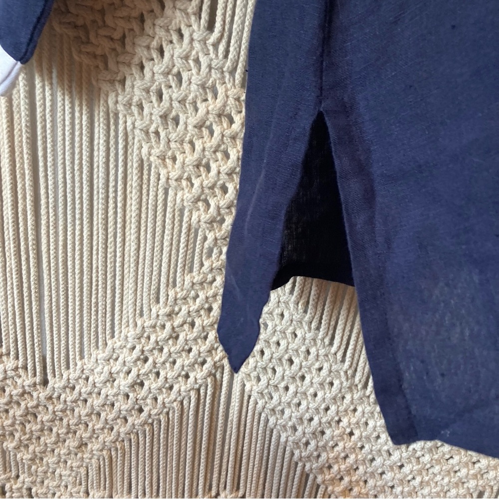 Tuck Pasadena Linen Tunic - image 4